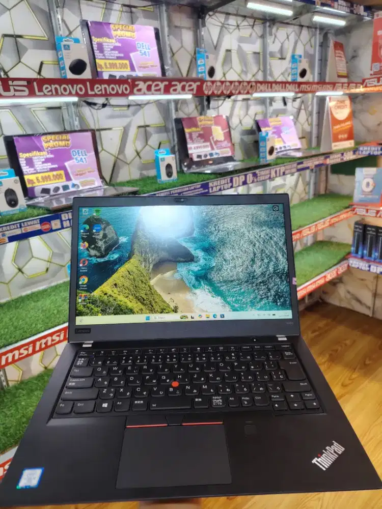 LENOVO THINKPAD T480S CORE I5 RAM 8GB SSD 256GB BISA KREDIT TANPA DP