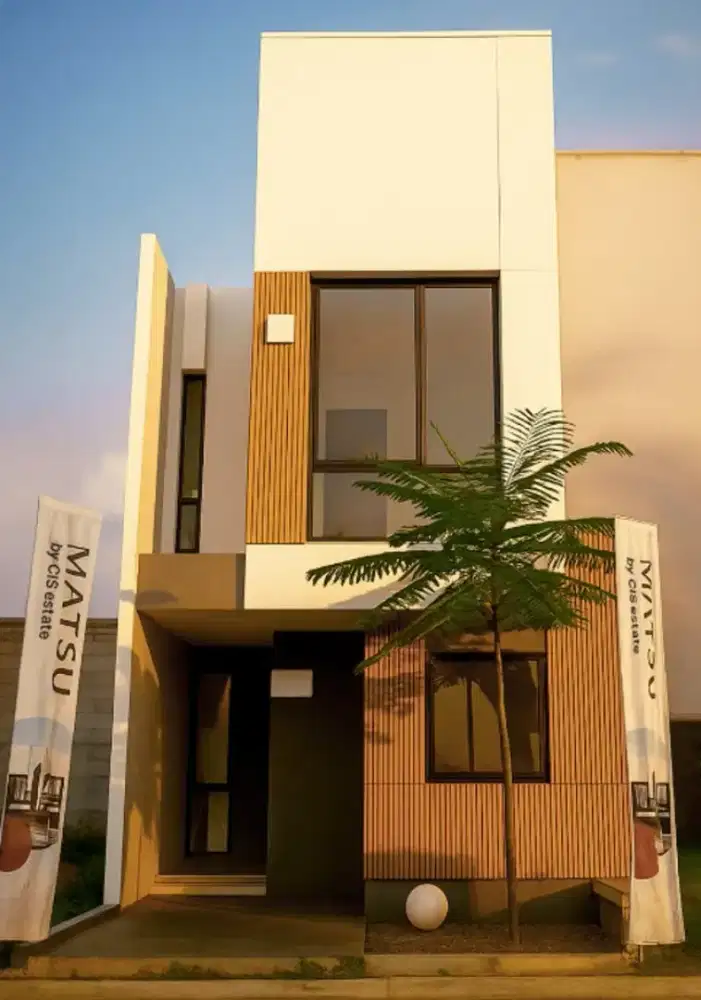 Rumah Modern Minimalis Ala Jepang - MATSU by CIS estate