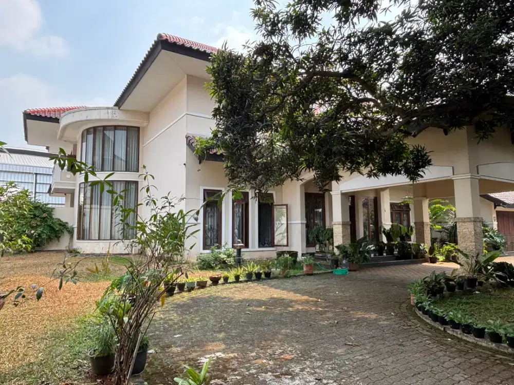 Rumah Besar & Asri Luas 1.760m2 Bungur Raya  Harjamukti Cimanggis Depok