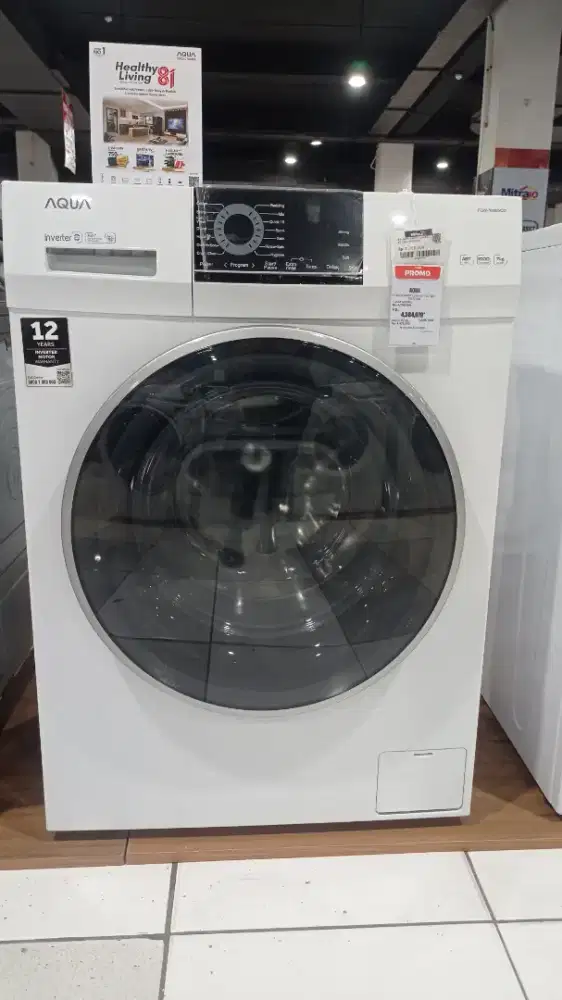 AQUA FRONT LOADING 7KG, BISA CICILAN PAKAI INDODANA PAYLATER!
