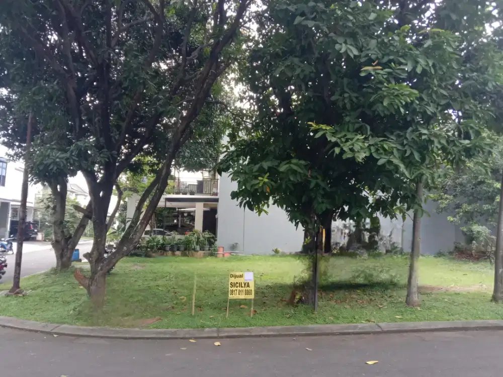 Kavling siap bangun di Legenda Wisata Posisi hoek