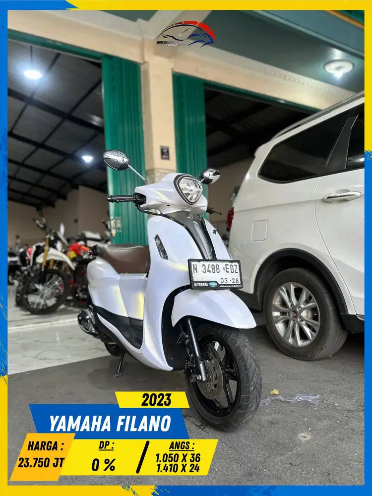 YAMAHA GRAND FILANO 2023 SIAP ANGKUT MASZEHH HIKMAH MOTOR KEPUH