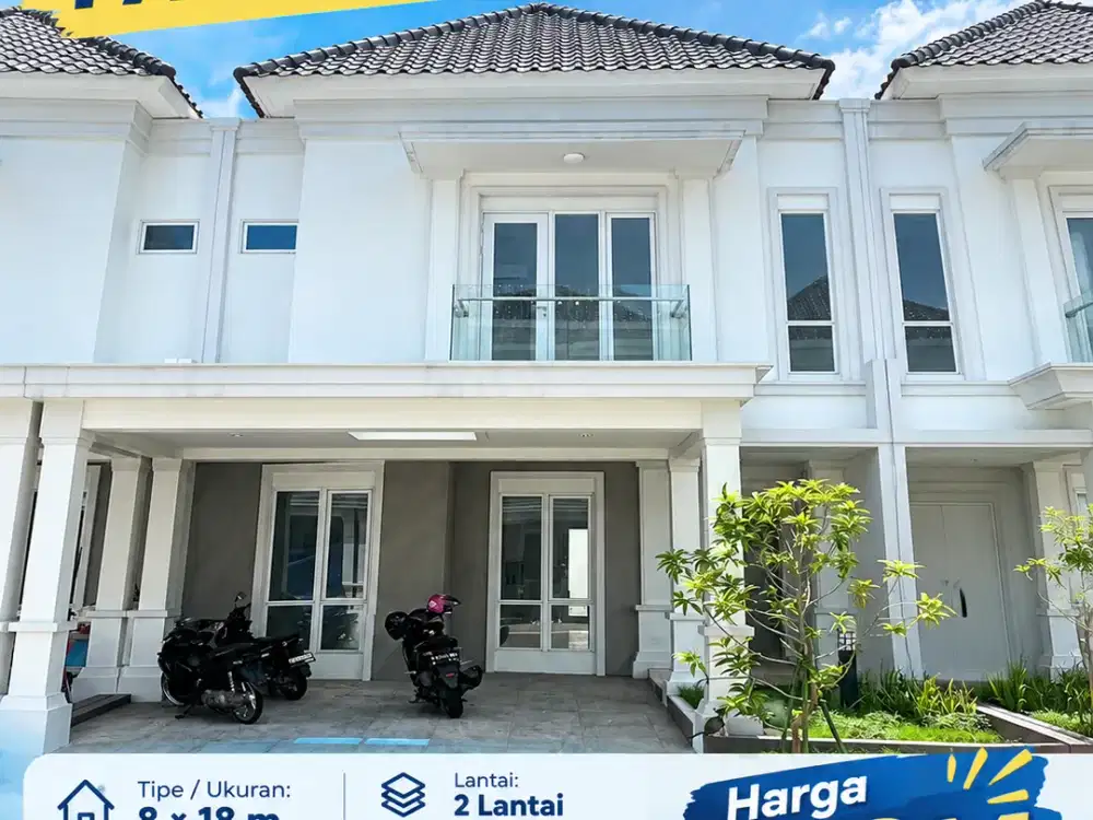 Dijual Pasadena 5,8 Siap Maret 2027, LT 144m² LB 200m²