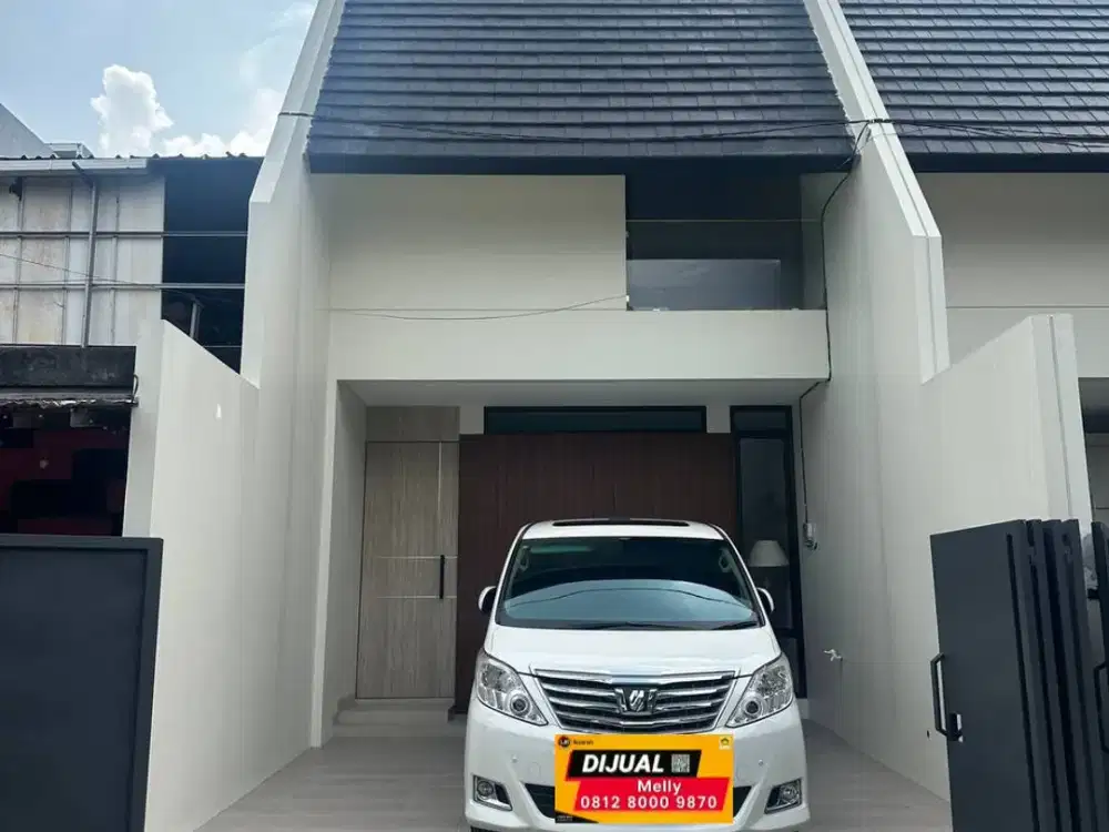 Rumah Baru Modern Minimalis Dekat Sekolah di Cipinang Pangkalan Jati
