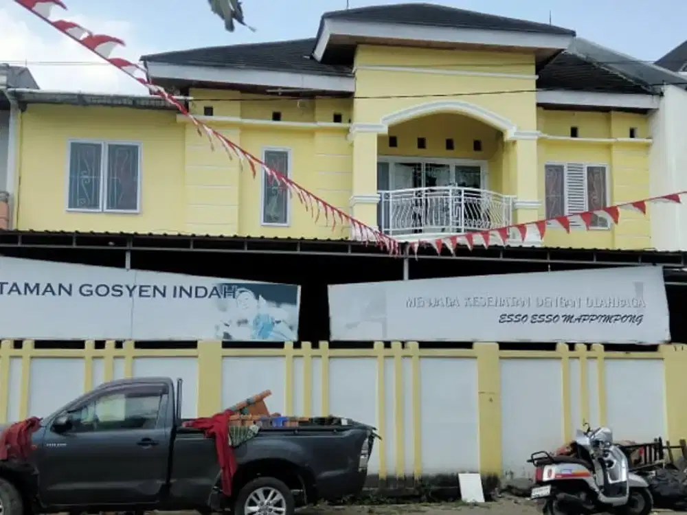 Dijual Rumah 2 Tingkat Lokasi Strategis Perum Taman Gosyen Indah Rp. 1,3 M - Kota Makassar