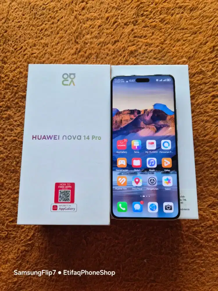 512GB Huawei Nova 14 Pro Baru 5bulan Fulset Ori Nova14pro Nova14 14pro