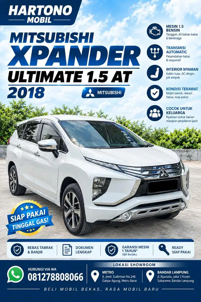 Xpander 1.5 ultimate AT 2018