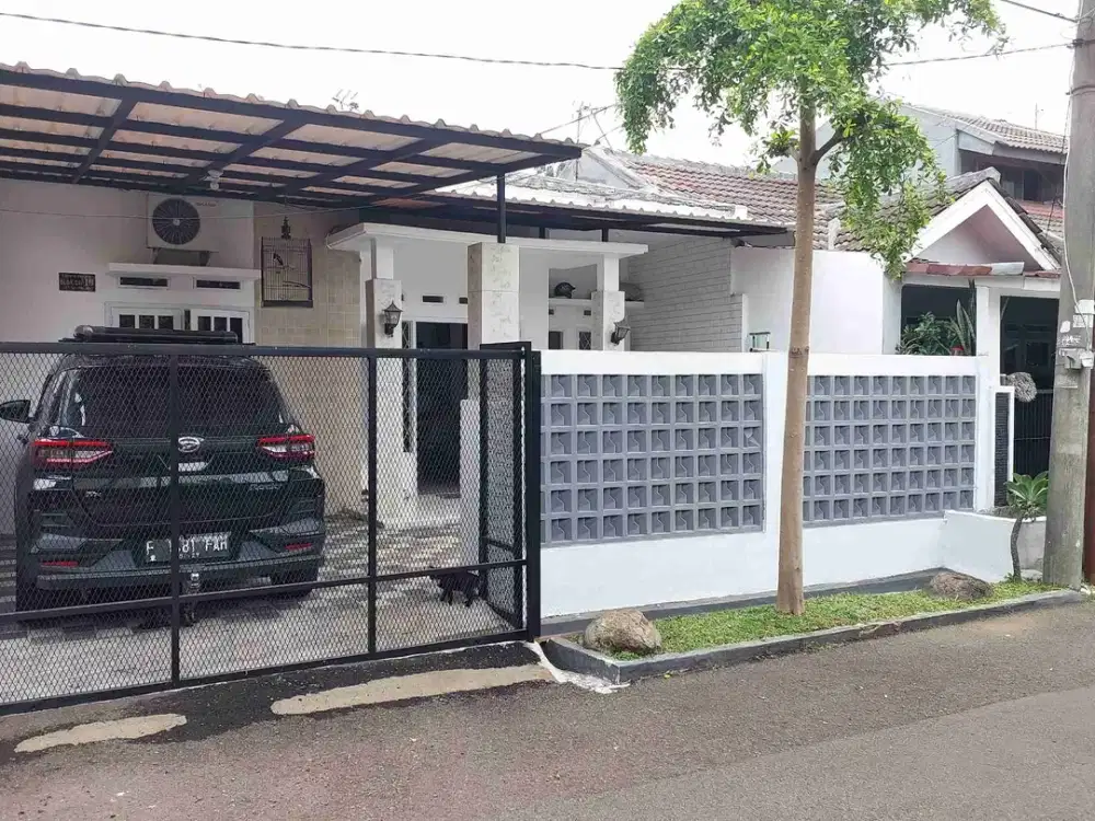 Rumah sejuk cantik 500 jutaan ciomas permai akses tol dan stasiun