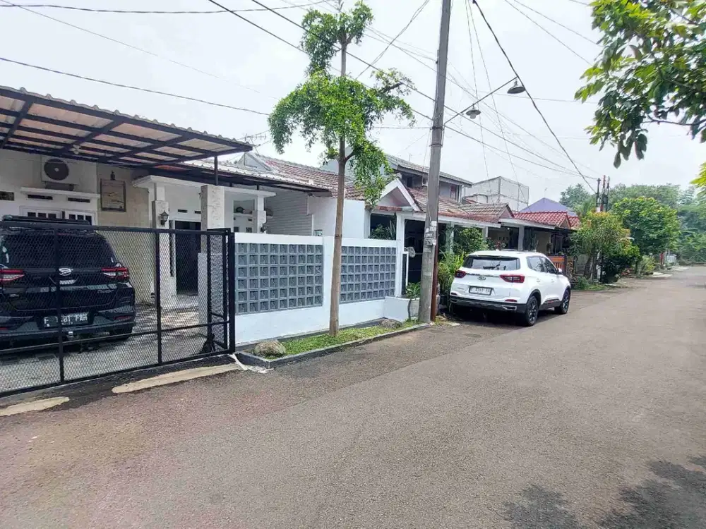 rumah sejuk ciomas permai akses tol dan stasiun hanya 500 jutaan