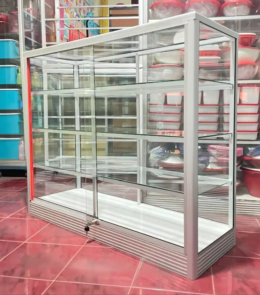 Etalase Panjang 1,2Mx1M Serbaguna