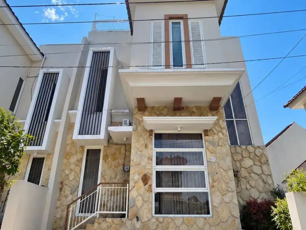 Dijual Villa Aktif Full Furnish Dekat Jatim Park di Oro-oro Ombo Batu