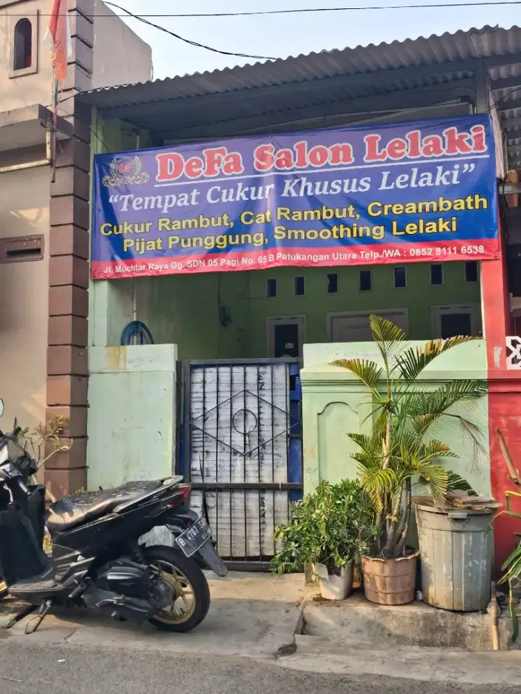 Dijual Rumah Kontrakan depan jalan akses mobil, SHM, jet pump