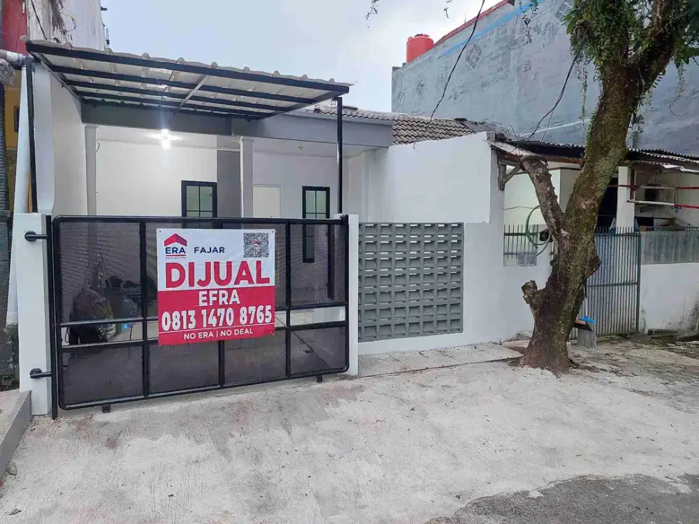 rumah cantik 400 jutaan bogor kota akses Tol dan 2 stasiun kereta