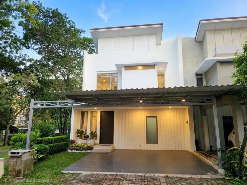 Dijual Rumah 2 Lantai Semifrunish di Foresta Naturale BSD
