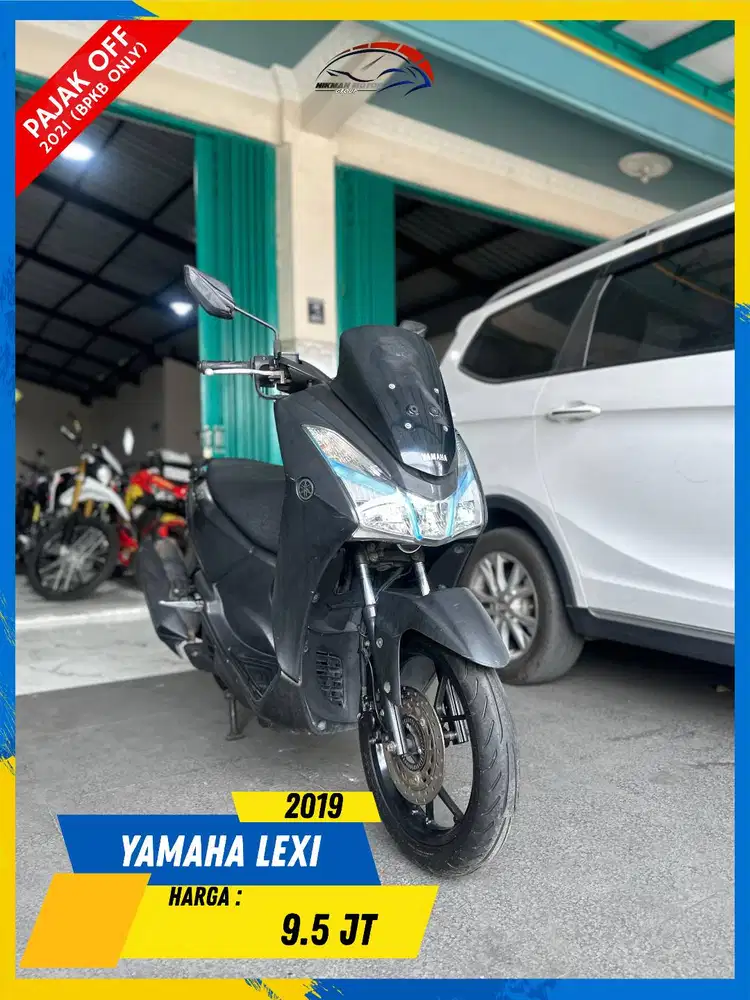 YAMAHA LEXI 2019 BPKB ONLY YAA MASZEHH HIKMAH MOTOR KEPUH
