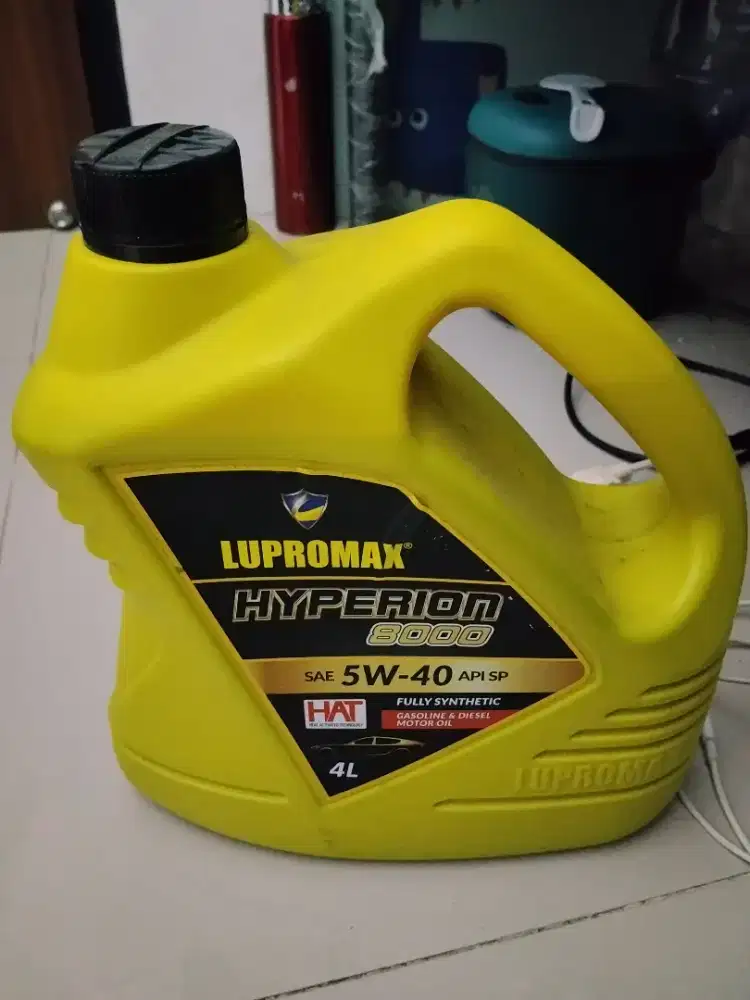 LUPROMAX HYPERION 8000 5W-40 4L – BARU SEGEL, BELUM DIBUKA