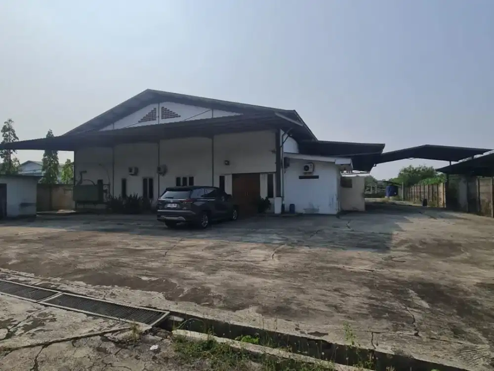 DIJUAL TANAH/LAHAN 2,3 HA DI KAWASAN PERGUDANGAN SEPATAN TANGERANG