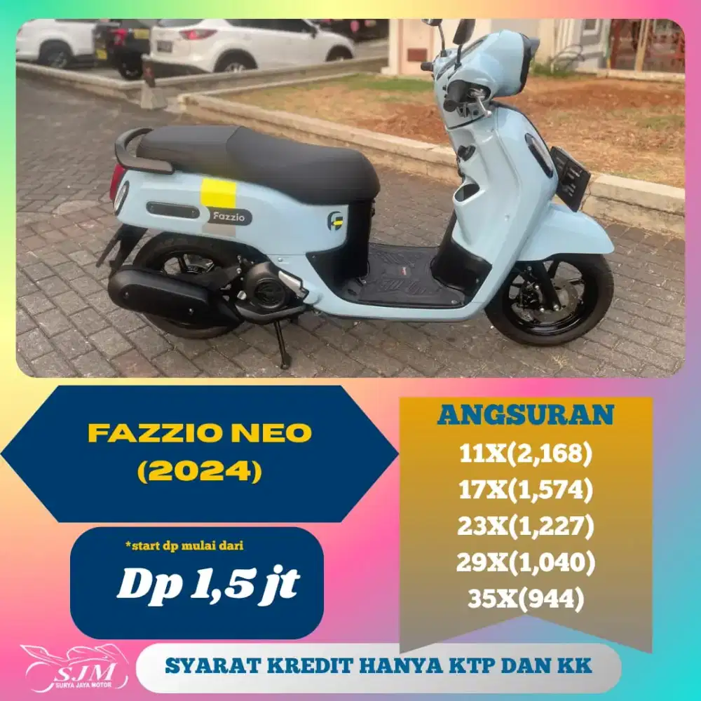YAMAHA FAZZIO NEO 2024 CASH & KREDIT