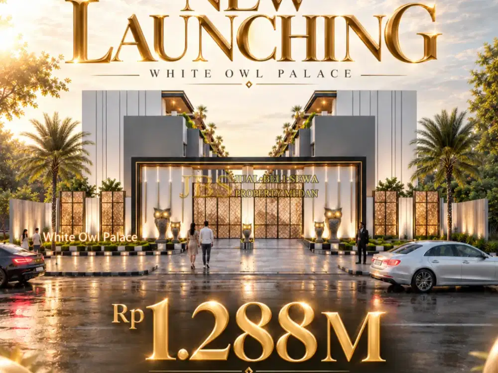 Rumah Baru di Medan Helvetia Komplek White Owl Palace Jalan Perkutut (Kapten Muslim - Amir Hamzah)