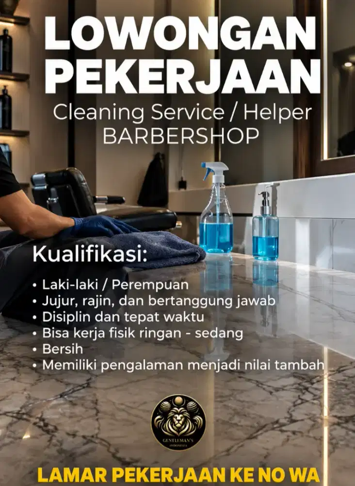 Lowongan Cleaning Service