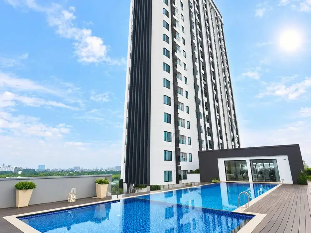 DIJUAL TYPE 2BR UNIT APARTMEN CLEON PARK  JAKARTA GARDEN CITY