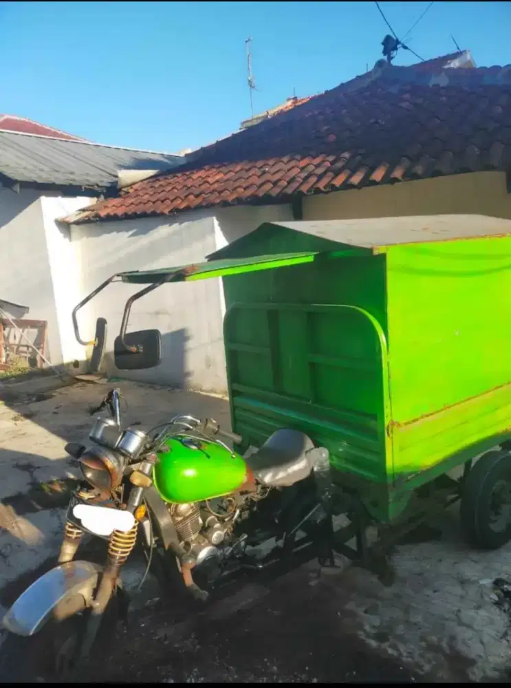 Tossa hercules 200 cc box triseda viar motor roda tiga moko vator