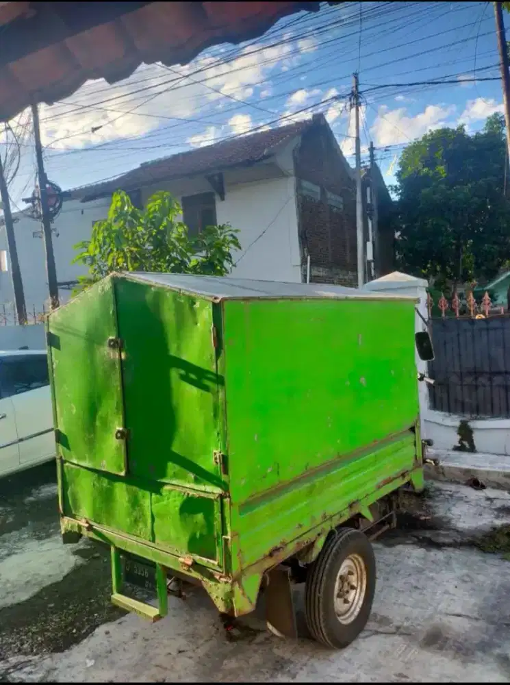 Cator Tossa 200 cc box triseda viar motor roda tiga moko gerobak