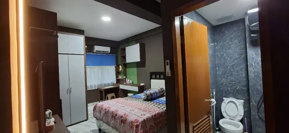 Apartemen full furnish di margonda