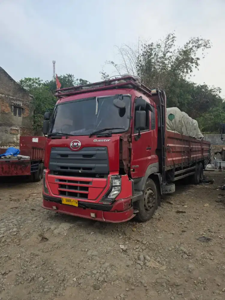 UD TRUCKS QUESTER CDE 280 BAK 2017 MERAH 8.600 CC SIAP OPERASIONAL