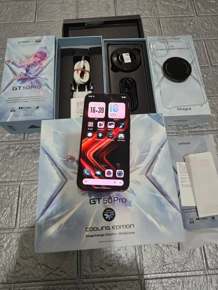 Infinix Gt 50 Pro 5G 12/512gb Mulus normal