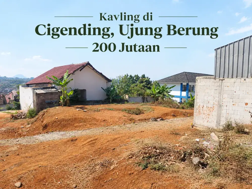 Tanah Strategis di Ujungberung - Dekat RSUD