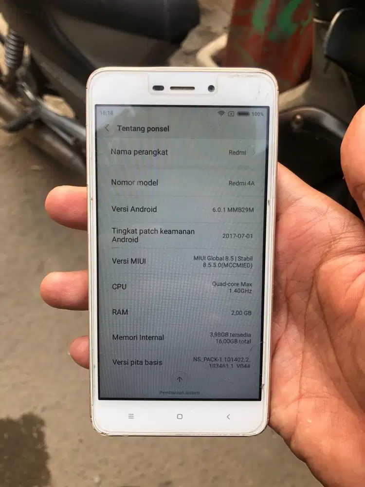 Redmi 4A 2/16 batangan