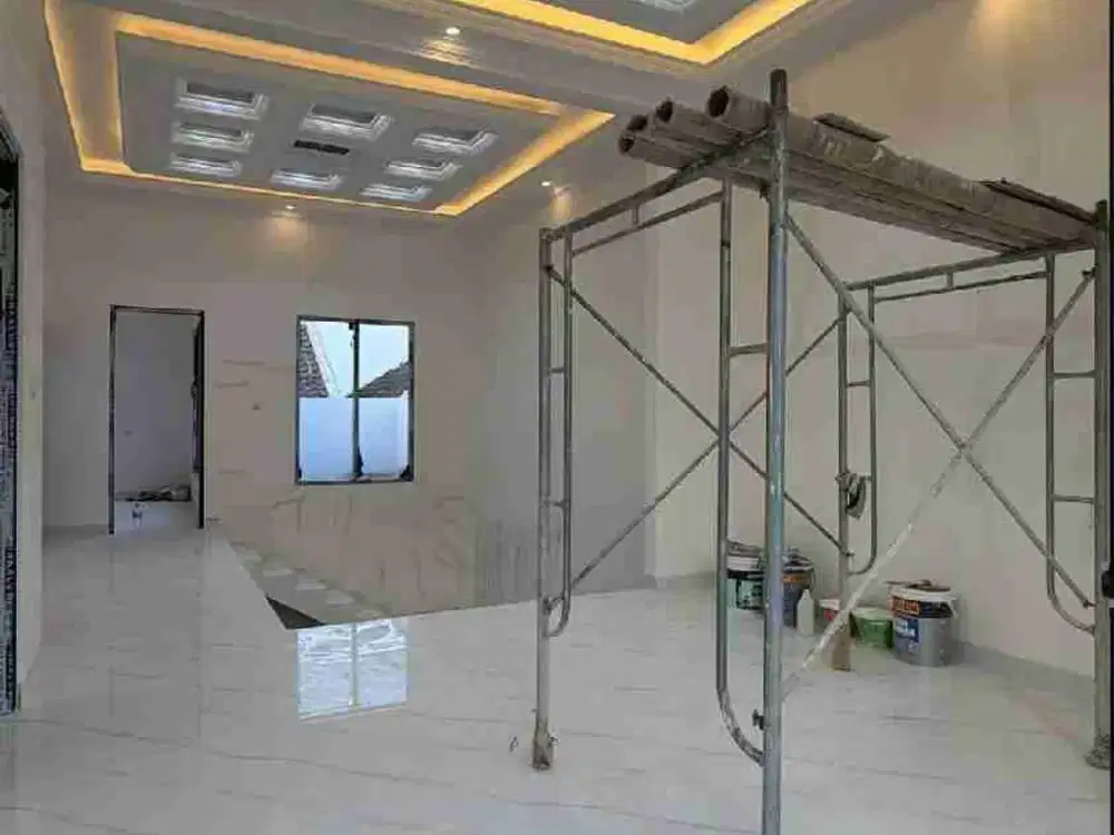Rumah bangunan baru view gunung arjuno