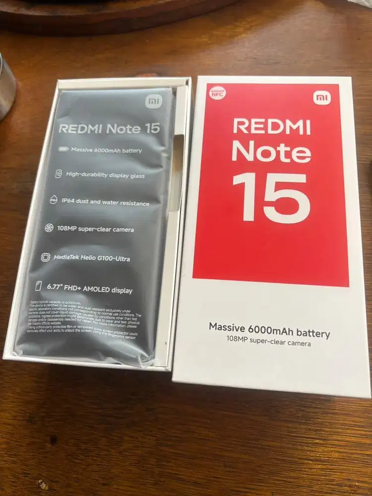Redmi note 15 ram 8/256