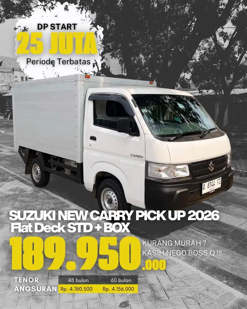 SUZUKI NEW CARRY PICKUP BOX 2026 !!!