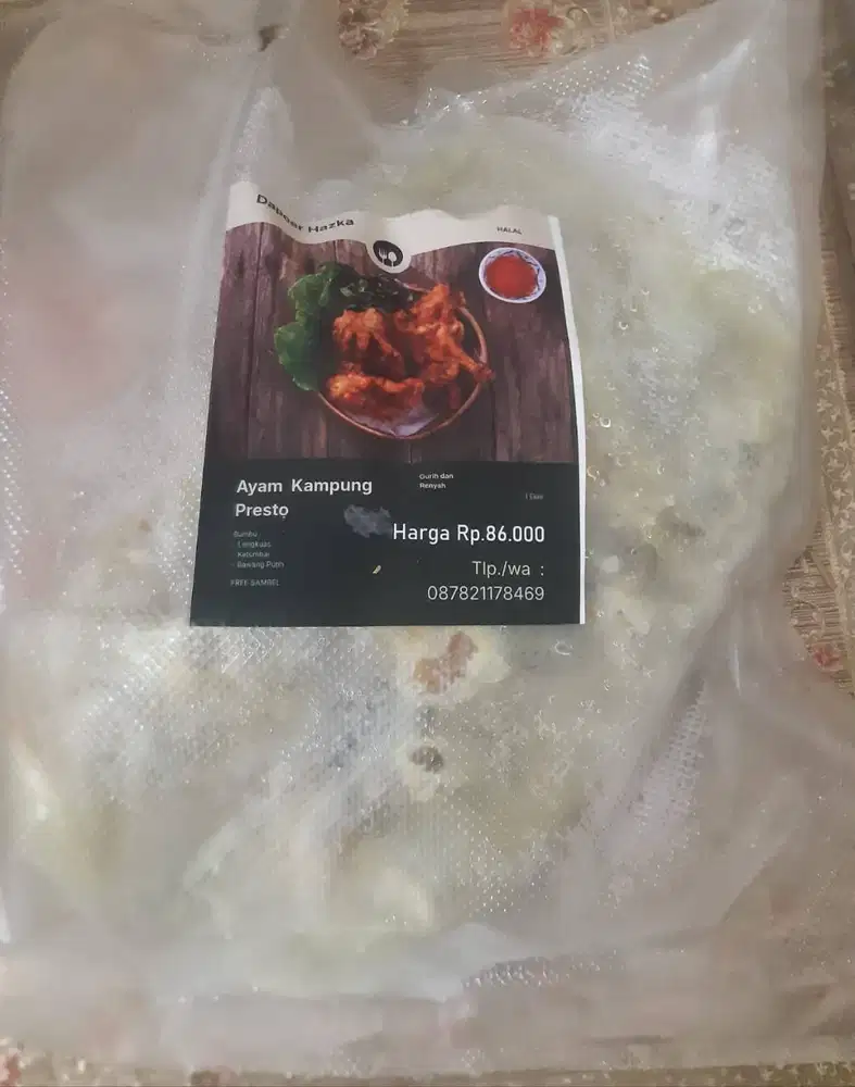 Ayam Kampung dan bebek Presto Gurih dan Renyah