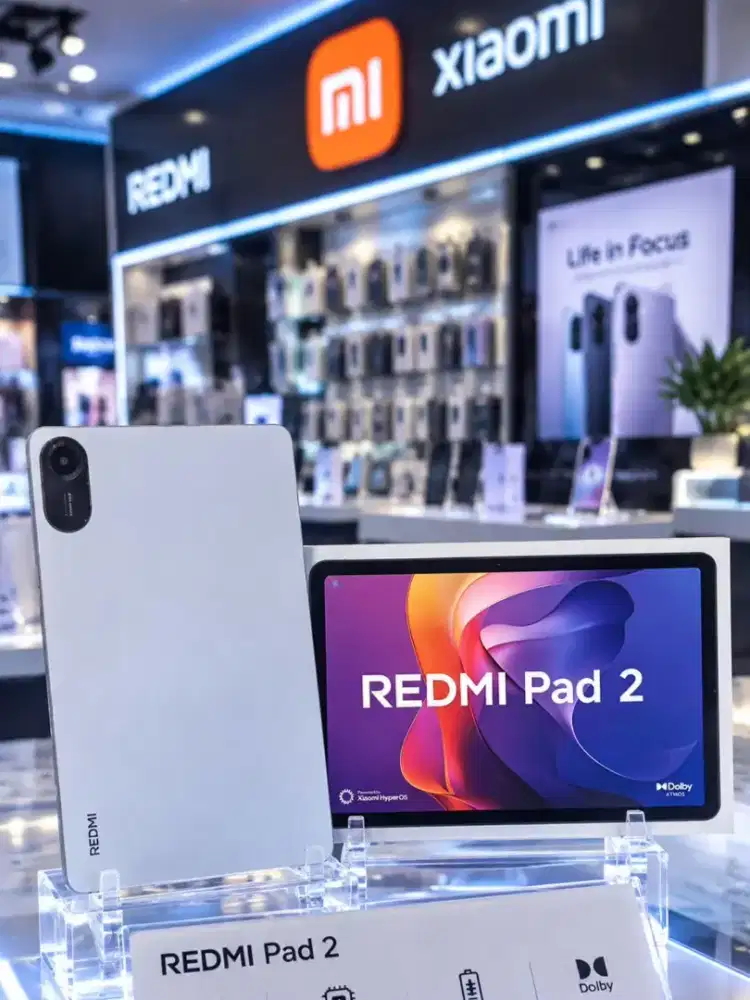 Redmi pad 2 11in 4G & wifi, LAYAR BESAR, BATREI BADAK 9000mAh