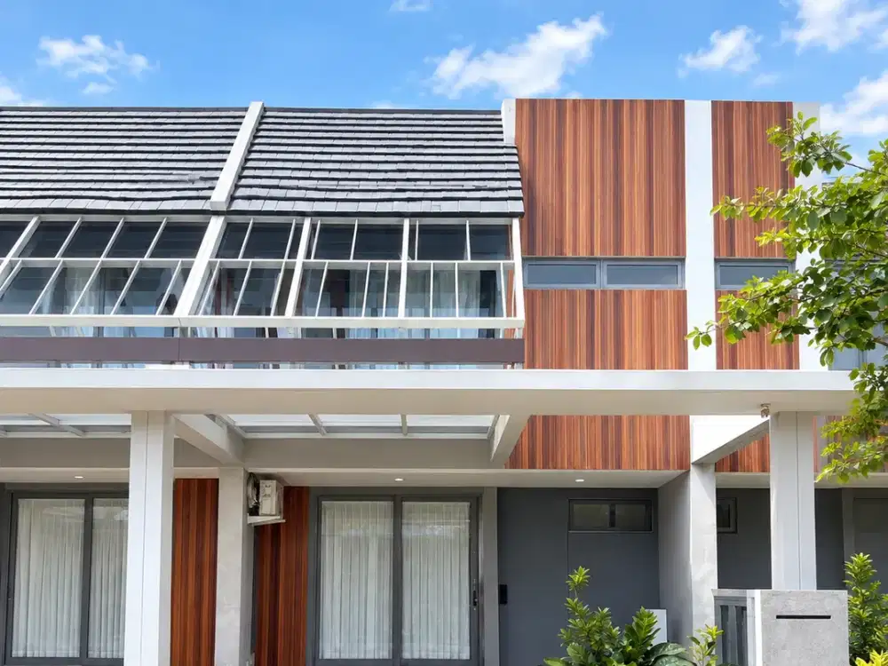 Rumah 2 lantai Cluster Asera Nishi luas 5x12 60meter Harapan Indah Bekasi