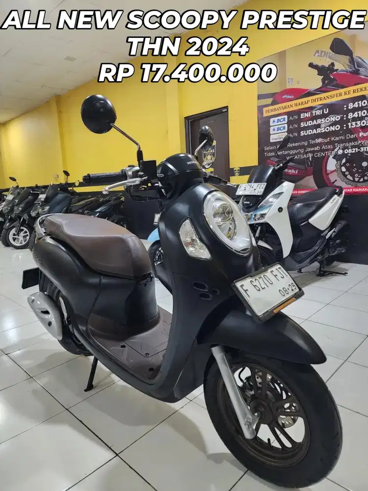 HONDA ALL NEW SCOOPY PRESTIGE THN 2024