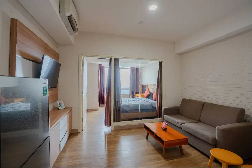 Disewakan Apartemen Skandinavia 1BR Full Furnished Lt 22 di Tangerang