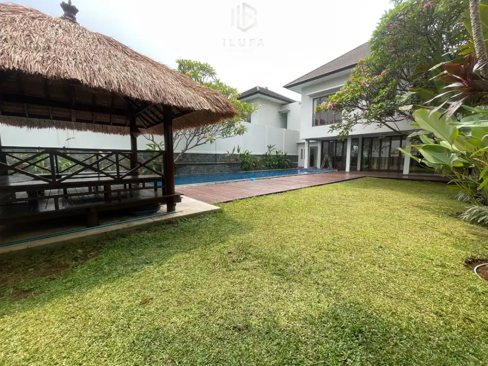 for rent modern house near french school and jis strategic location cipete