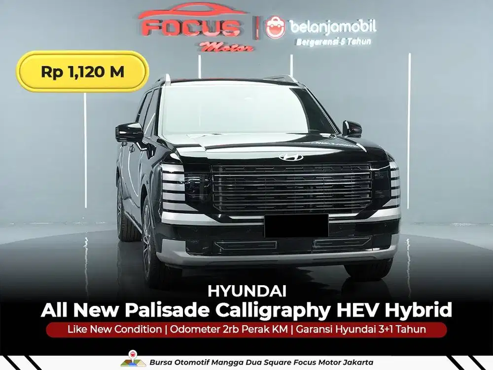 [GARANSI 5THN KM 2RB] Hyundai Palisade Calligraphy HEV 2024/2025/2026