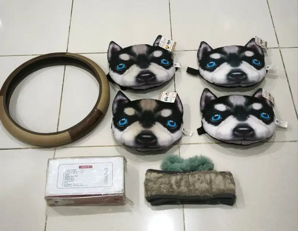 Jual Murah 4 Bantal Mobil dan 3 Bonusnya