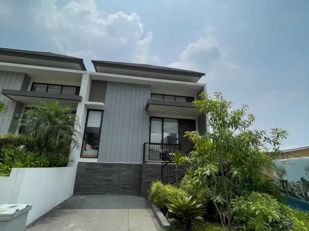 Rumah Baru Dengan Udara Sejuk dan View Gunung Pancar, Spring Residence Sentul City