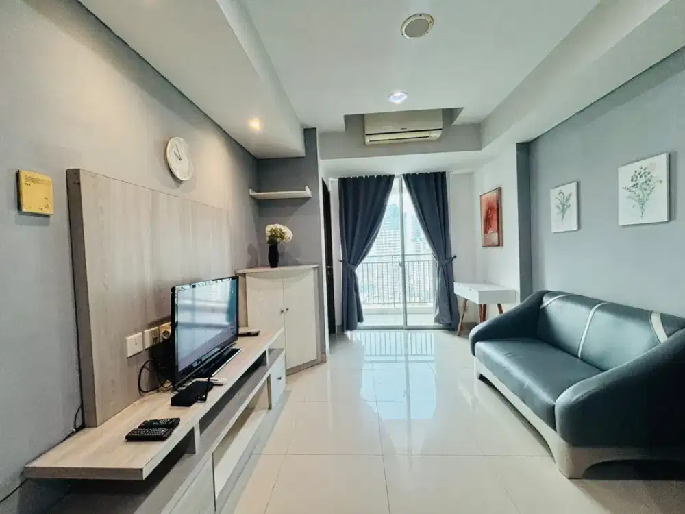 Sewa Tahunan Apartemen Springhill Terrace Tower Oakwood 2Br Furnish View Golf