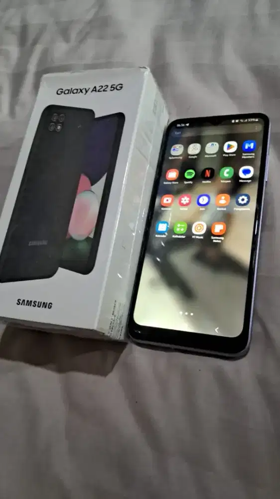 Hp samsung A22 5G bekas pakai