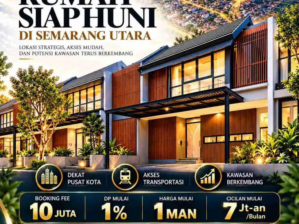 RUMAH SEMARANG KOTA 7JT/BLN