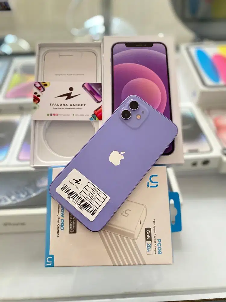 iPhone 12 128GB Beacukai Purple