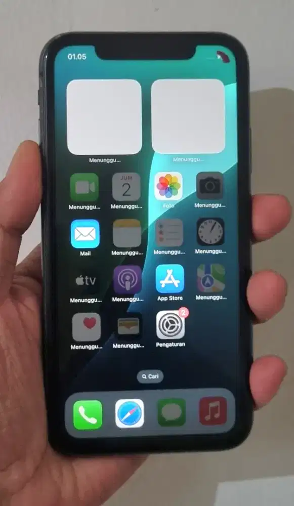 Iphone 11 64gb fulset cesan ga ori