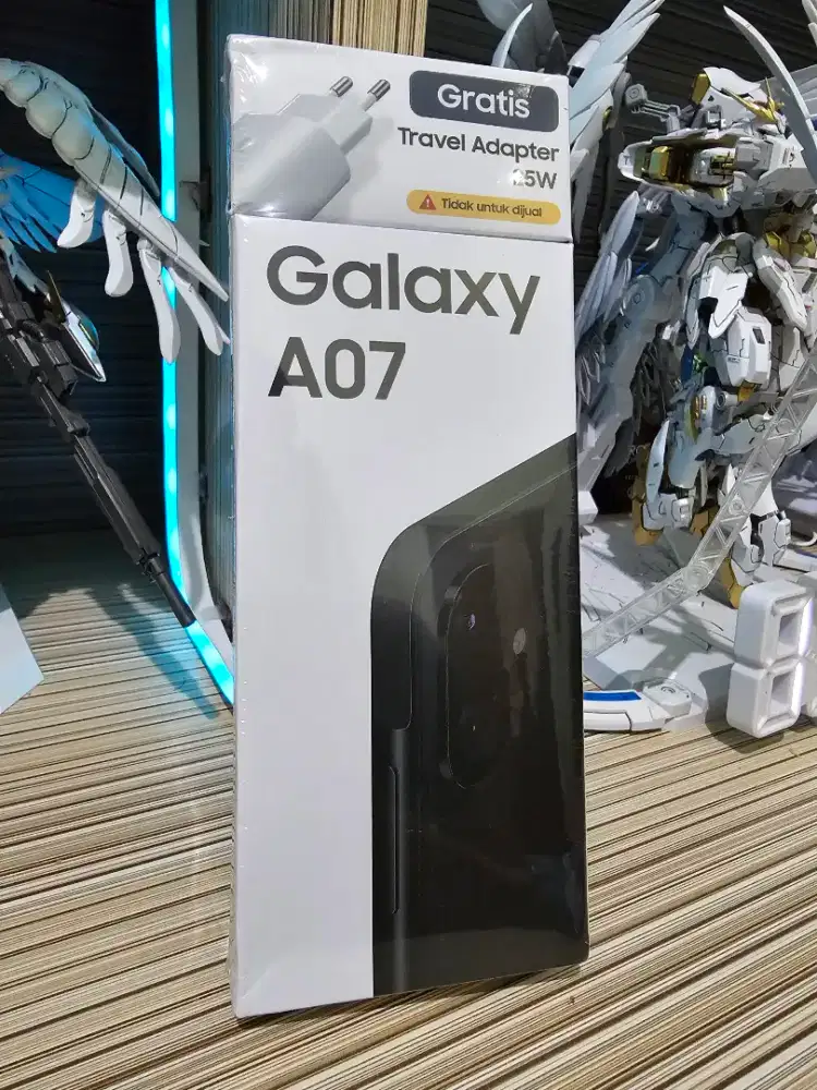 [Black] Samsung Galaxy A07 4/64 segel garansi resmi